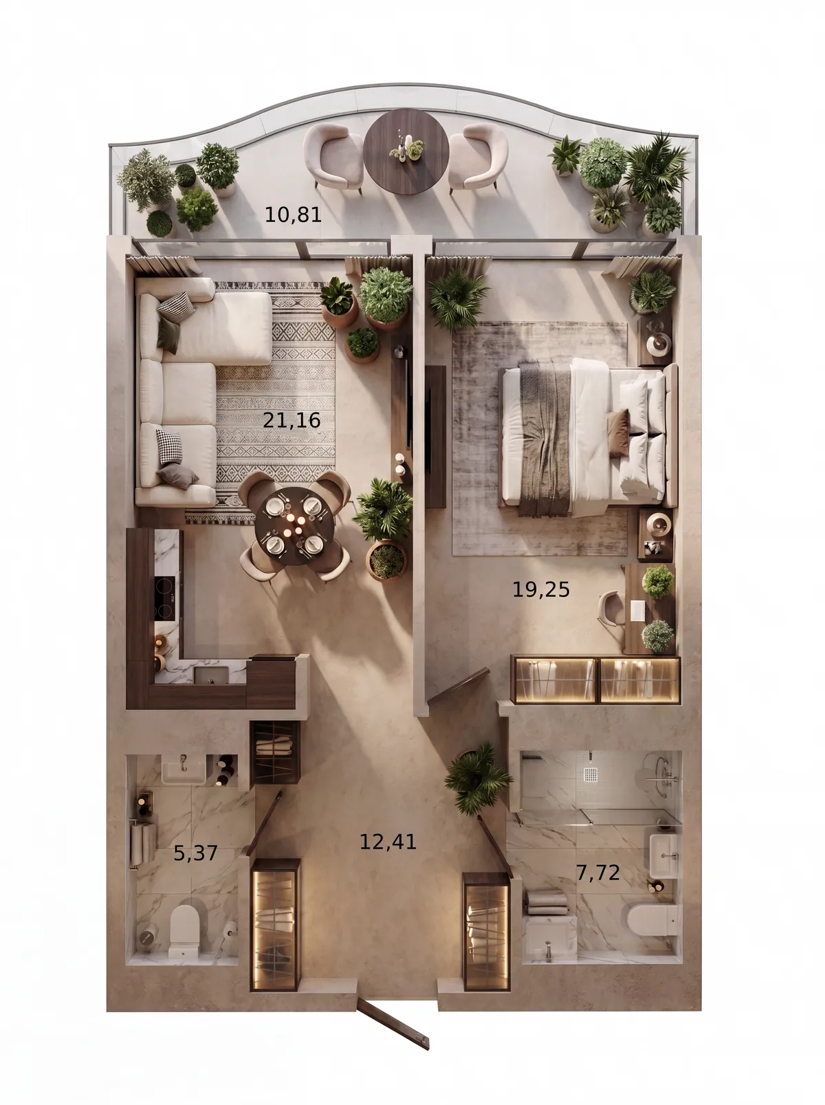 76.72 m²