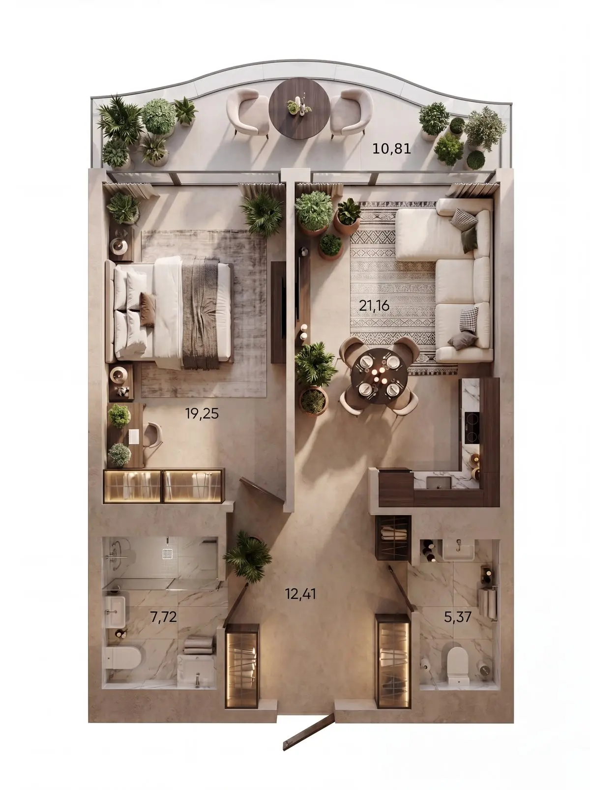 76.72 m²